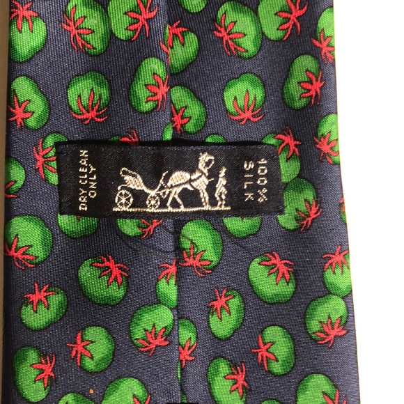 Hermès silk tie